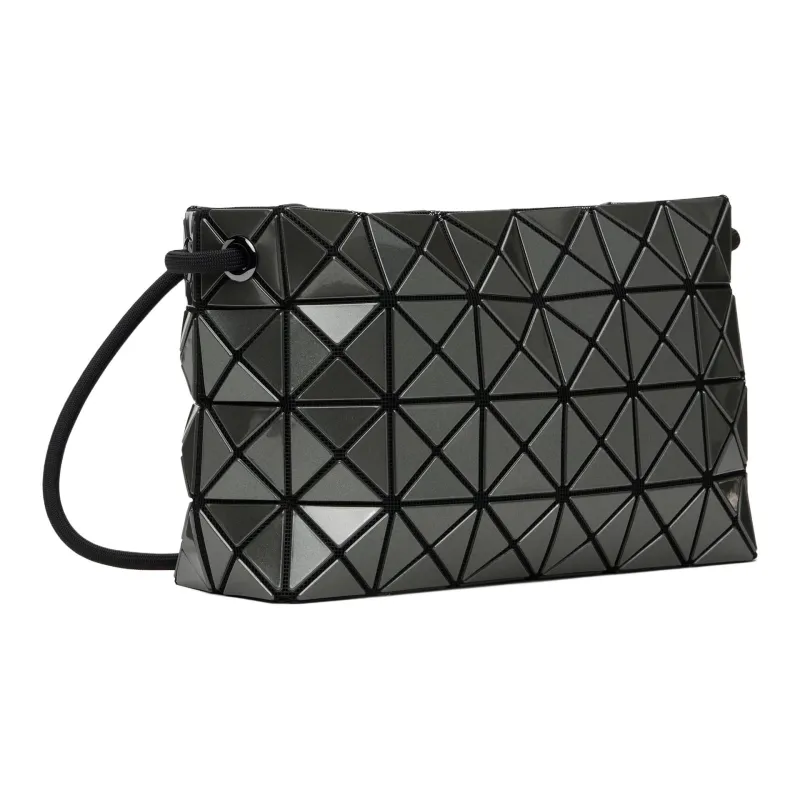 ISSEY MIYAKE Polyvinyl Chloride Crossbody Bag, Shoulder Bag Men's Gunmetal-1