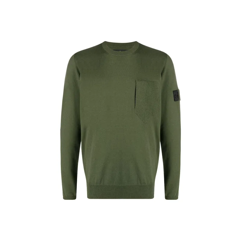 STONE ISLAND Sweater Men's Green-0