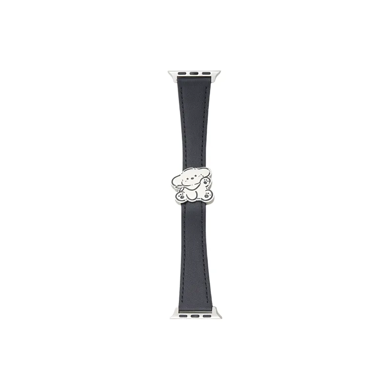 LOVINGCOOL Watch Band Apple Compatibility 130mm Genuine Leather Material-0
