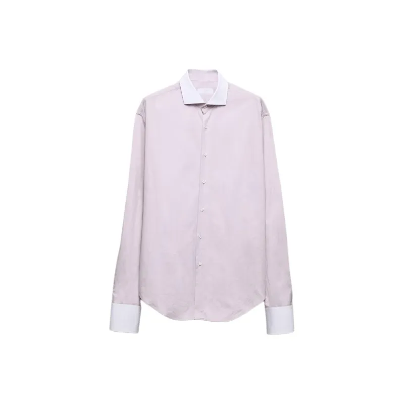 PRADA Shirts Men Light Purple-0