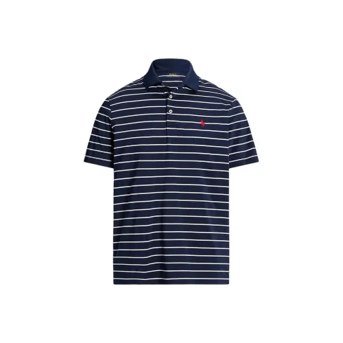 Polo Ralph Lauren Polo Shirt Men's Navy Blue White