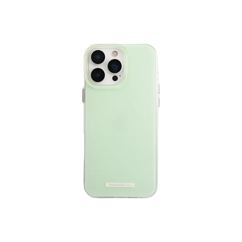 Wei Xin Acrylic Material English Label Jelly Shell Phone Cases Compatible With IPhone 16/15 Pro Max/Apple 13/14 Pro/Max-15