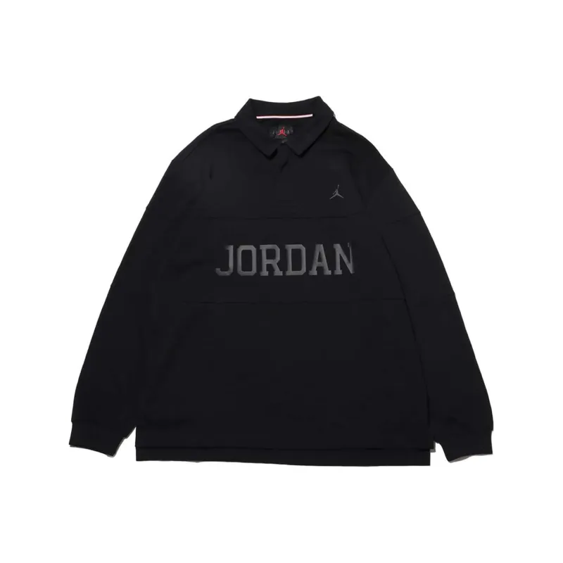 JORDAN Essentials Men's Long-Sleeve Rugby Top-0