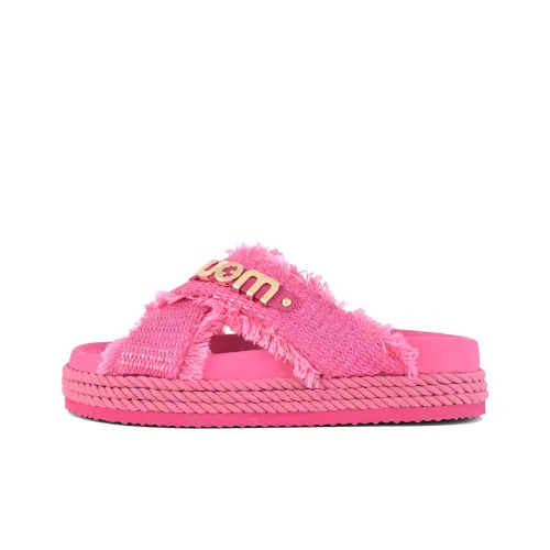 Criss x MOU EVA Abrasion Resistant Slide Slippers Women's Pink