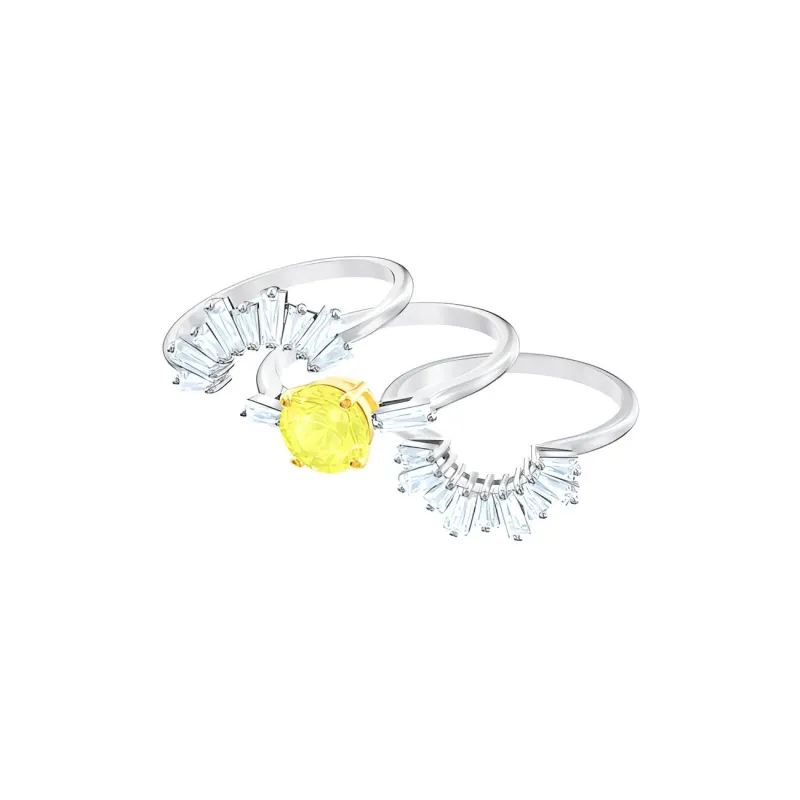 Swarovski Rhodium Plated Rings Women's-2