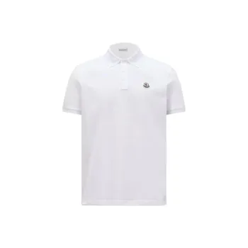 Moncler Logo Patch Short Sleeved Polo Shirt