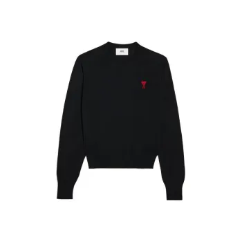 AMIPARIS Logo embroidered Wool Jumper