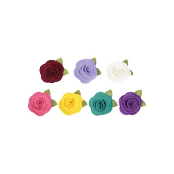 VIVIWELL Non Woven Fabric Hair Clips Women's
