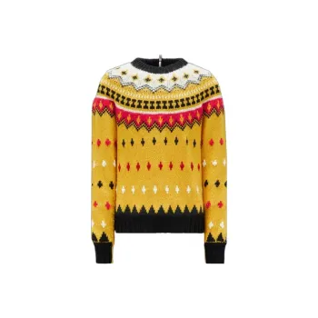 Moncler Jacquard Knitted Jumper