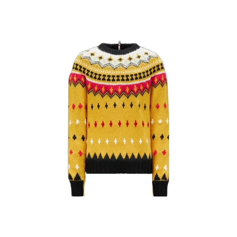 Moncler Jacquard Knitted Jumper-0