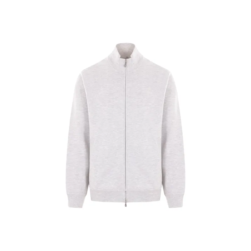Brunello Cucinelli High Neck Zip Up Jacket-0