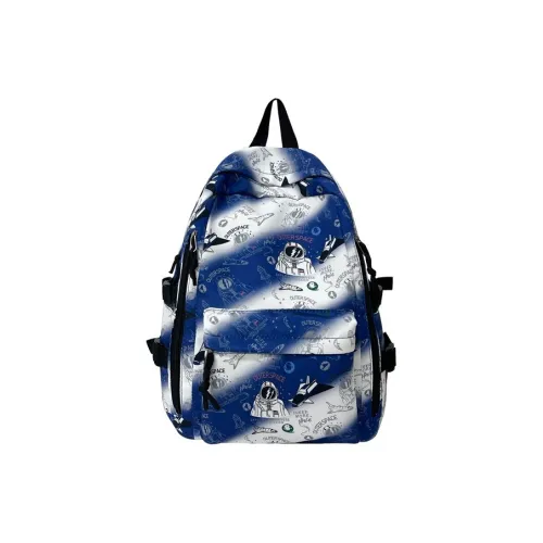 Single Warehouse Nylon Backpack Regular Unisex Blue/Green/Gray/Black