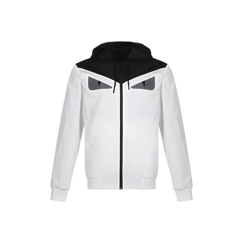 FENDI Jackets Men White & Black-0