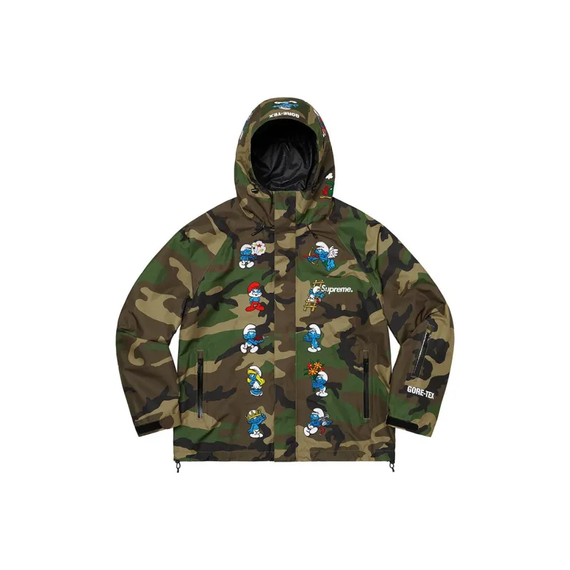 Supreme Smurfs GORE TEX Shell Jacket-9