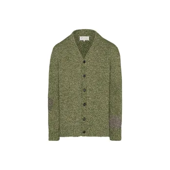 Maison Margiela Mélange effect Wool Cardigan