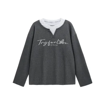 Tryforlove Sweatshirt Men's Dark Gray