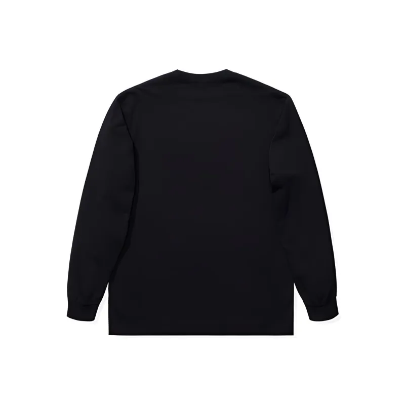 UNDEFEATED SS20 Straight Long Sleeved T Shirt Unisex Black-1