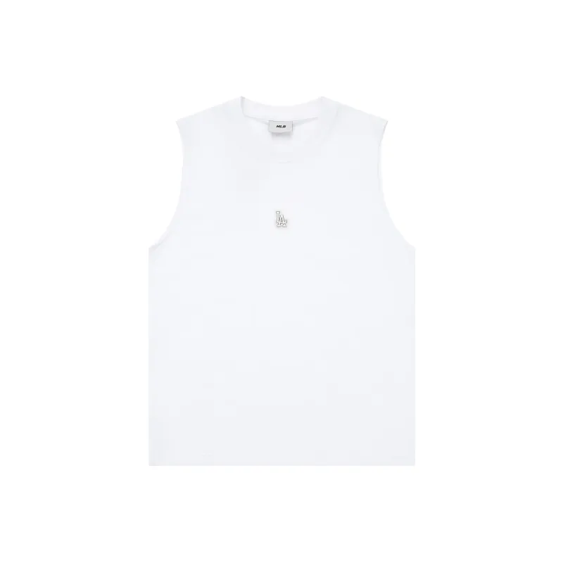 MLB Los Angeles Dodgers Tank Tops Unisex White-0