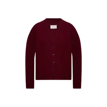 Maison Margiela Washed Wool Cardigan