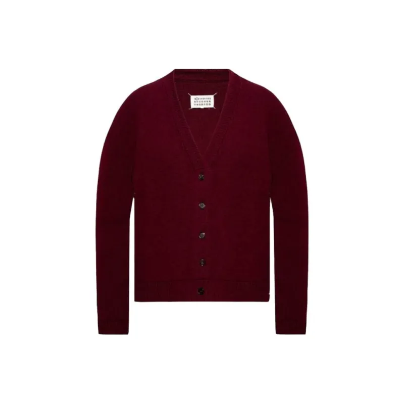 Maison Margiela Washed Wool Cardigan-0