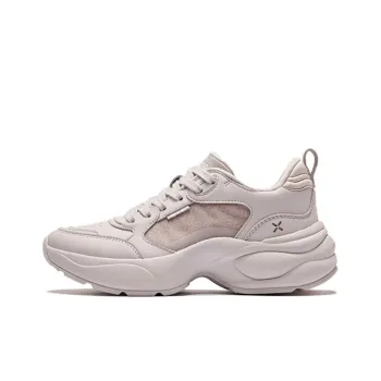 Erke Abrasion Resistant Breathable Low Top Casual Shoes Women's Painted Gray