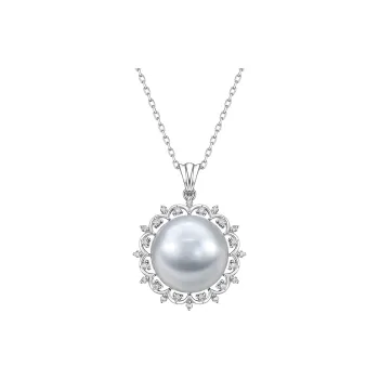 ME LUXE Pearl Pendant, Minimalist Style, Elegant Women's