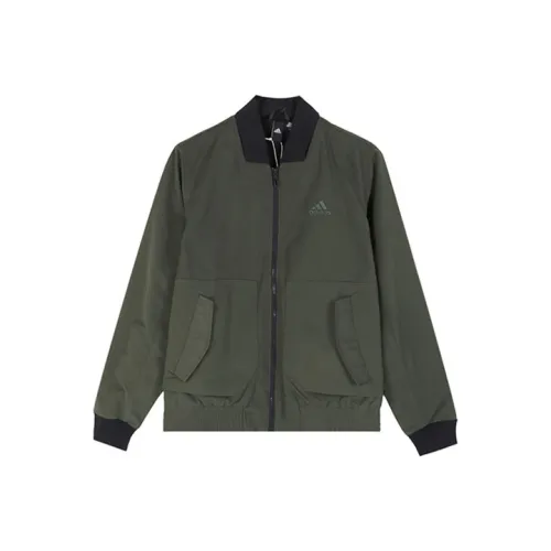Adidas EI JKT FL BOMB Jacket Men's Light Gray Green
