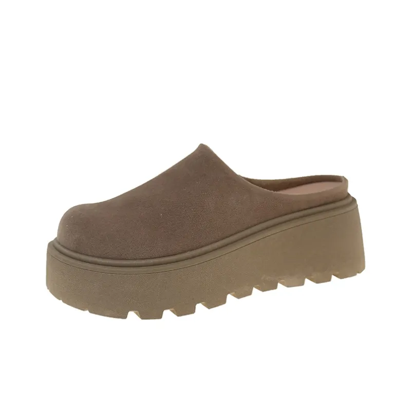 NTOZE Abrasion Resistant Closed Toe Slippers Women's-4