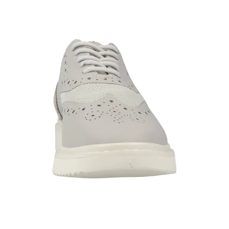 GEOX THYMAR Casual Single Shoes Women's Gray-5