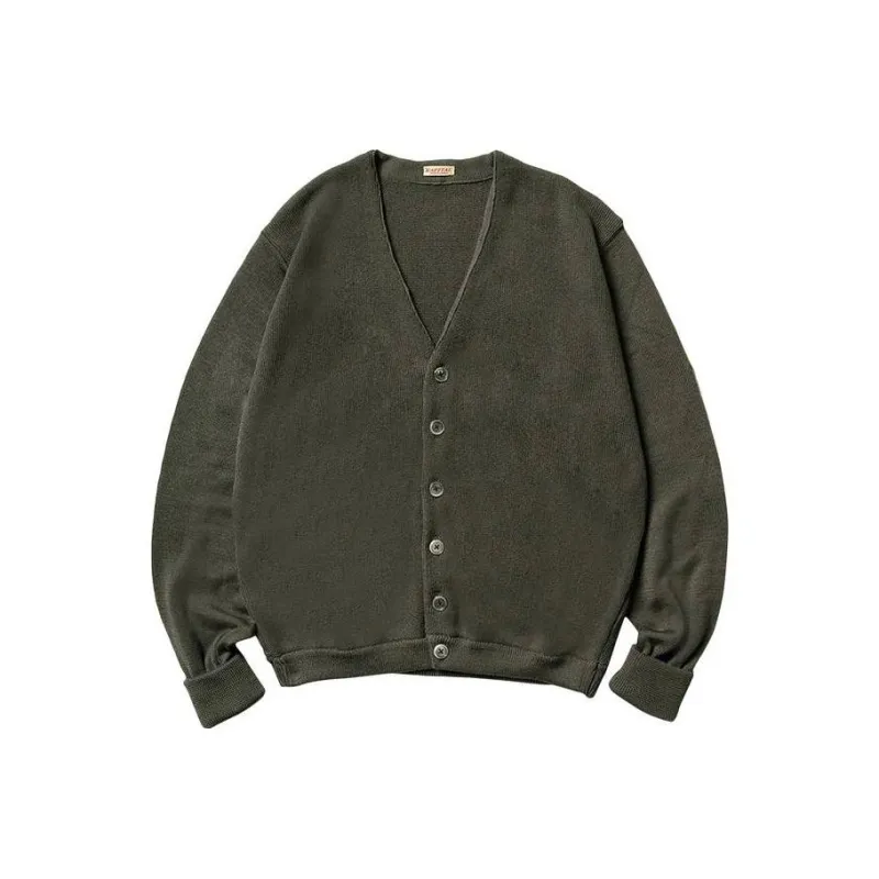 Kapital 10G Eco Knit Elbow Coneybowy Short Cardigan-0