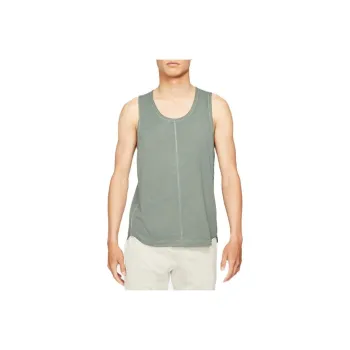 Nike Dri-Fit Tank Tops Men's Silver Galaxy Green