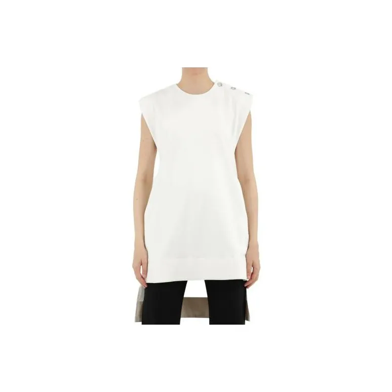 JIL SANDER High low Longline T shirt-0