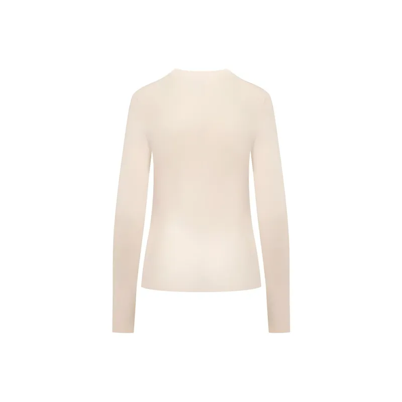 JIL SANDER + Crewneck Ribbed Jumper-1