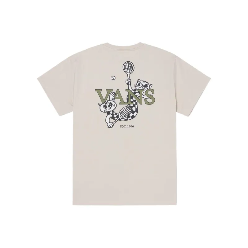 Vans T Shirts Unisex Beige-1
