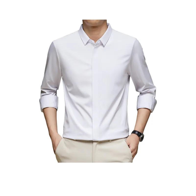 PIERRE CARDIN Shirt Men's Burgundy-2