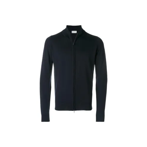 JOHN SMEDLEY Knitwear Men Dark Blue