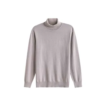 Hacikis Sweater Men's Light Beige Gray