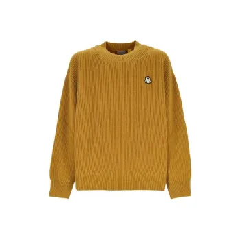 MONCLER GENIUS X Palm Angels Logo Patch Crewneck Jumper