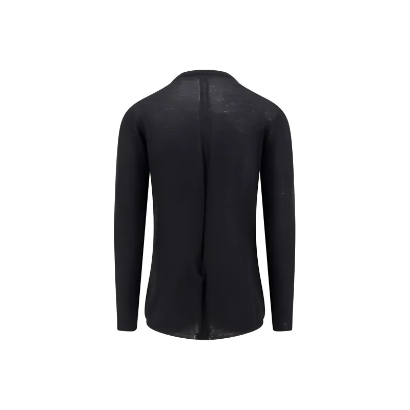 RICK OWENS Crewneck Long Sleeved Jumper-1