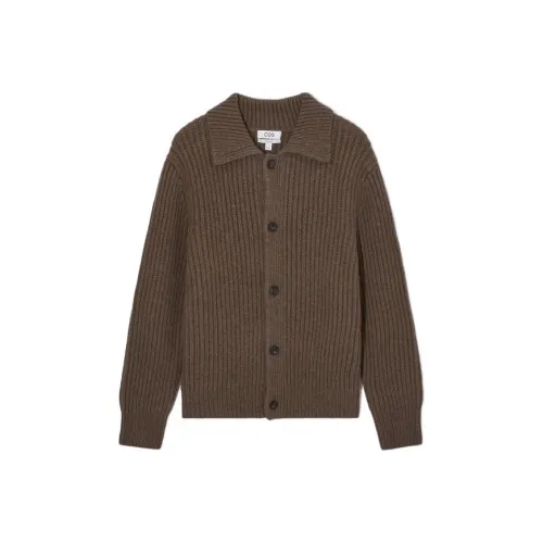 COS Cashmere Sweaters Men Brown