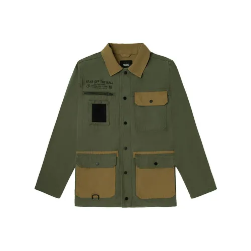 Vans Jackets Men Army Green