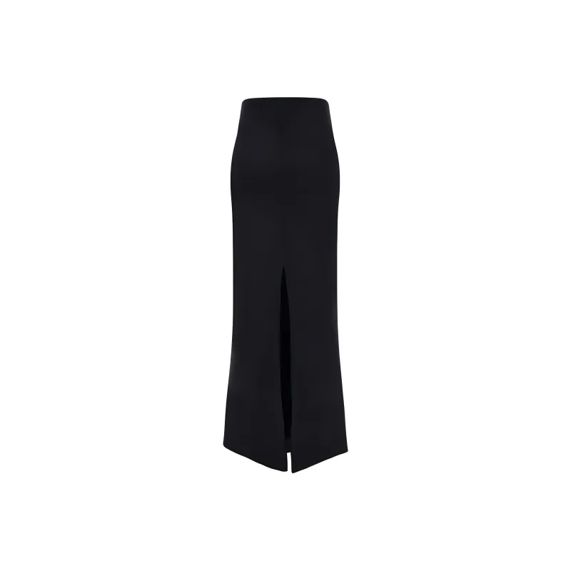 Jacquemus Rear Slit Maxi Skirt-1