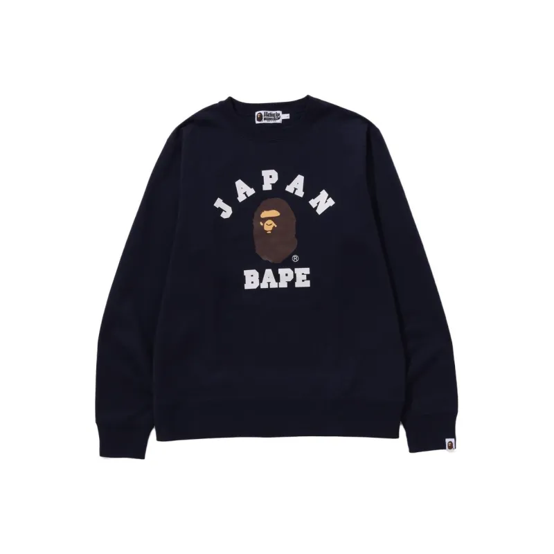 Bape Japan College Crewneck FW23-4