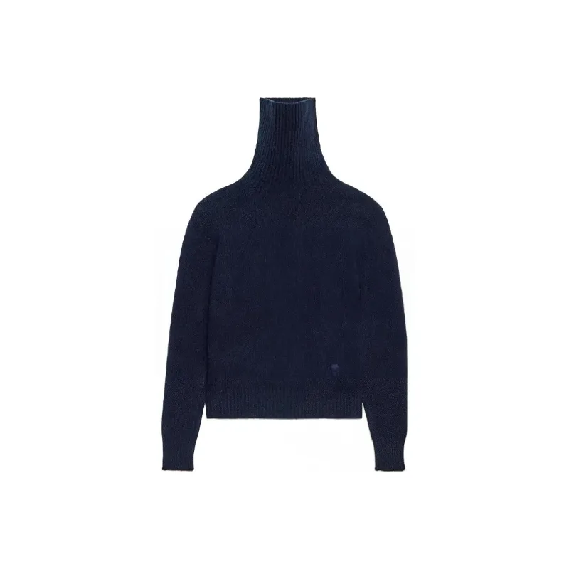 AMIPARIS Paris Ami De Coeur Roll Neck Knitted Jumper-0