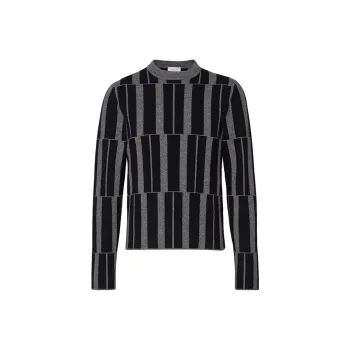 FERRAGAMO Jacquard Cashmere Jumper