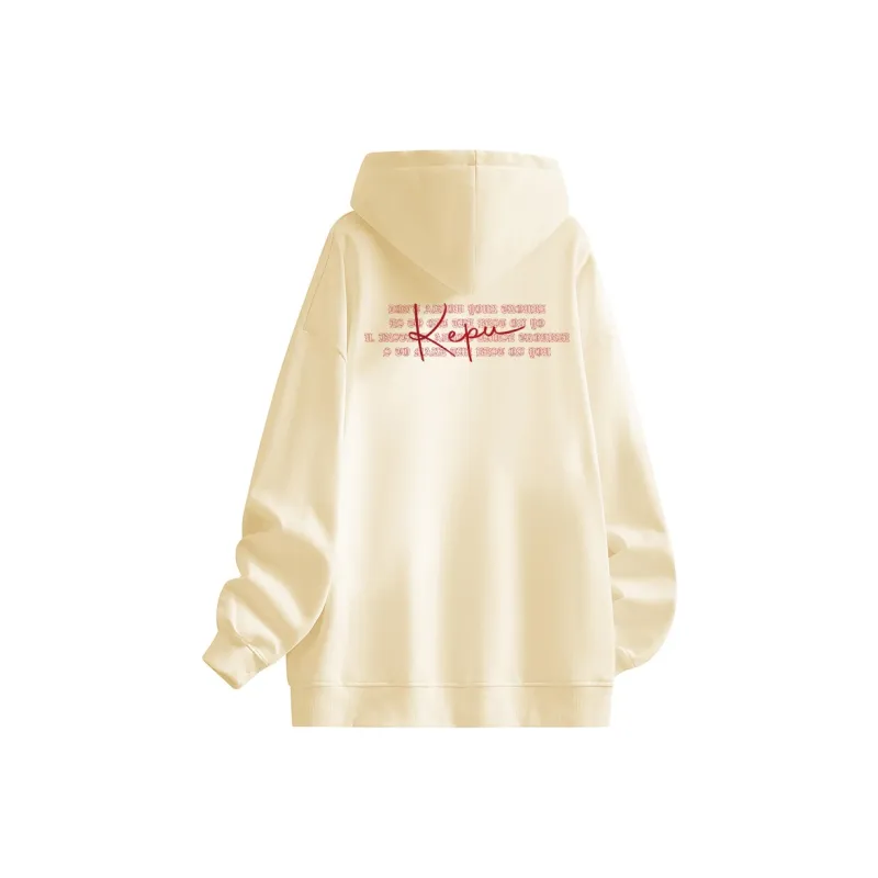 Kepu Fleece Lined Hoodies & Sweatshirts Unisex-12