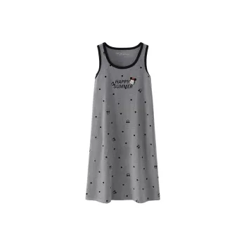 JINGYUN x Disney Nightgown Women's Starlight Gray