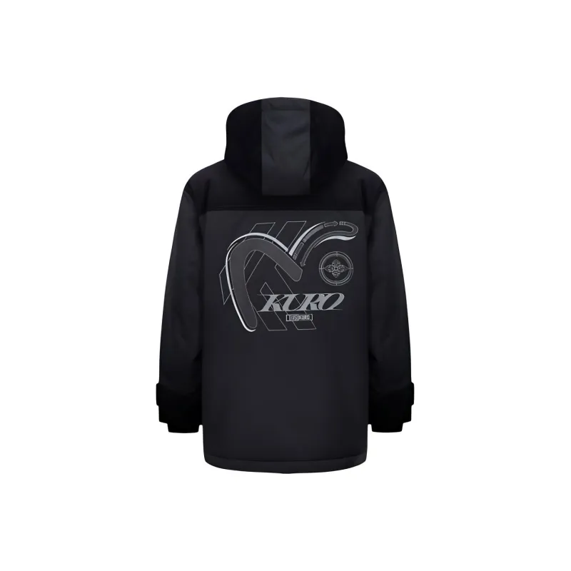 EVISU Puffer Jackets Men Black-1