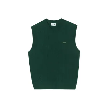 LACOSTE Tank Tops Men Green