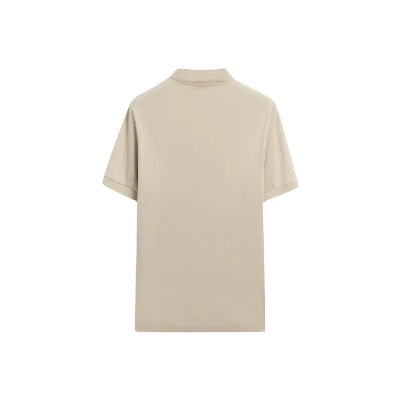 Massimo Dutti Polo Shirt Men's Ochre-1